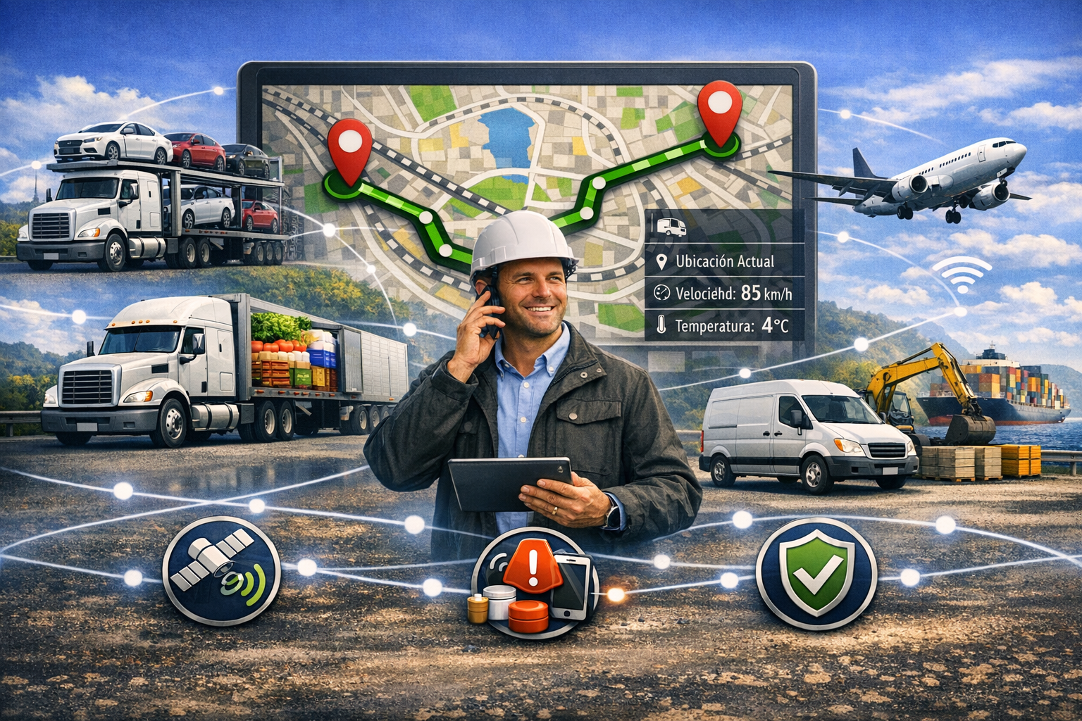 Monitoreo continuo de unidades