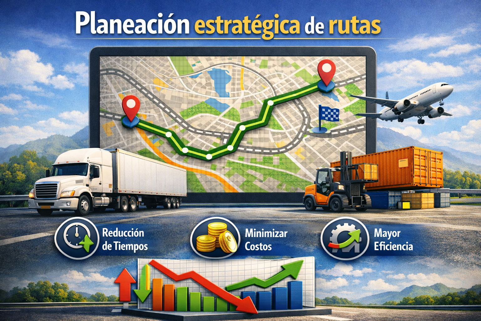 Planeación estratégica de rutas